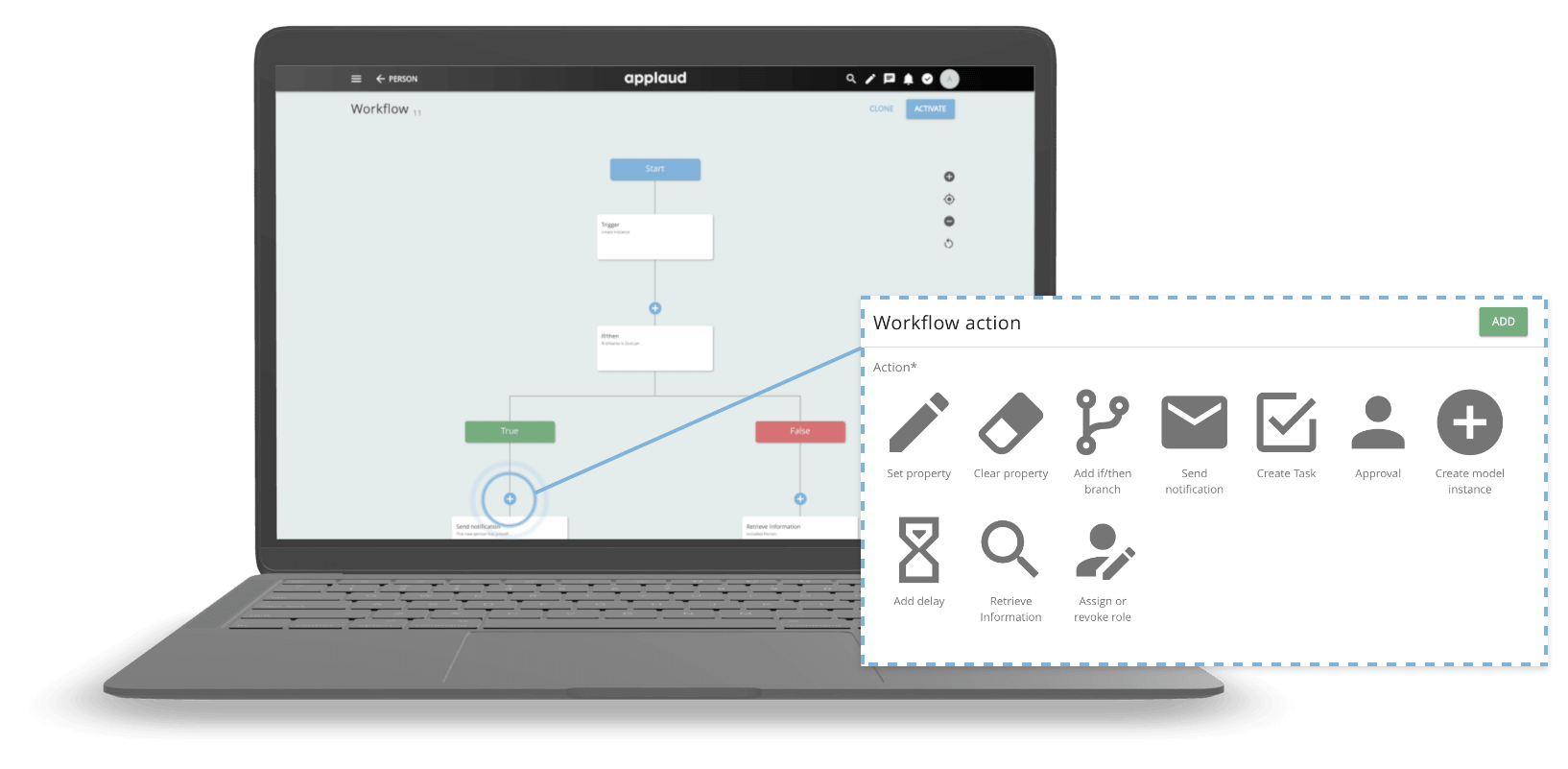 Applaud No Code Platform Example