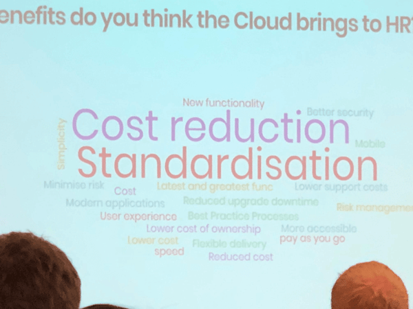 What customers think cloud brings to HR