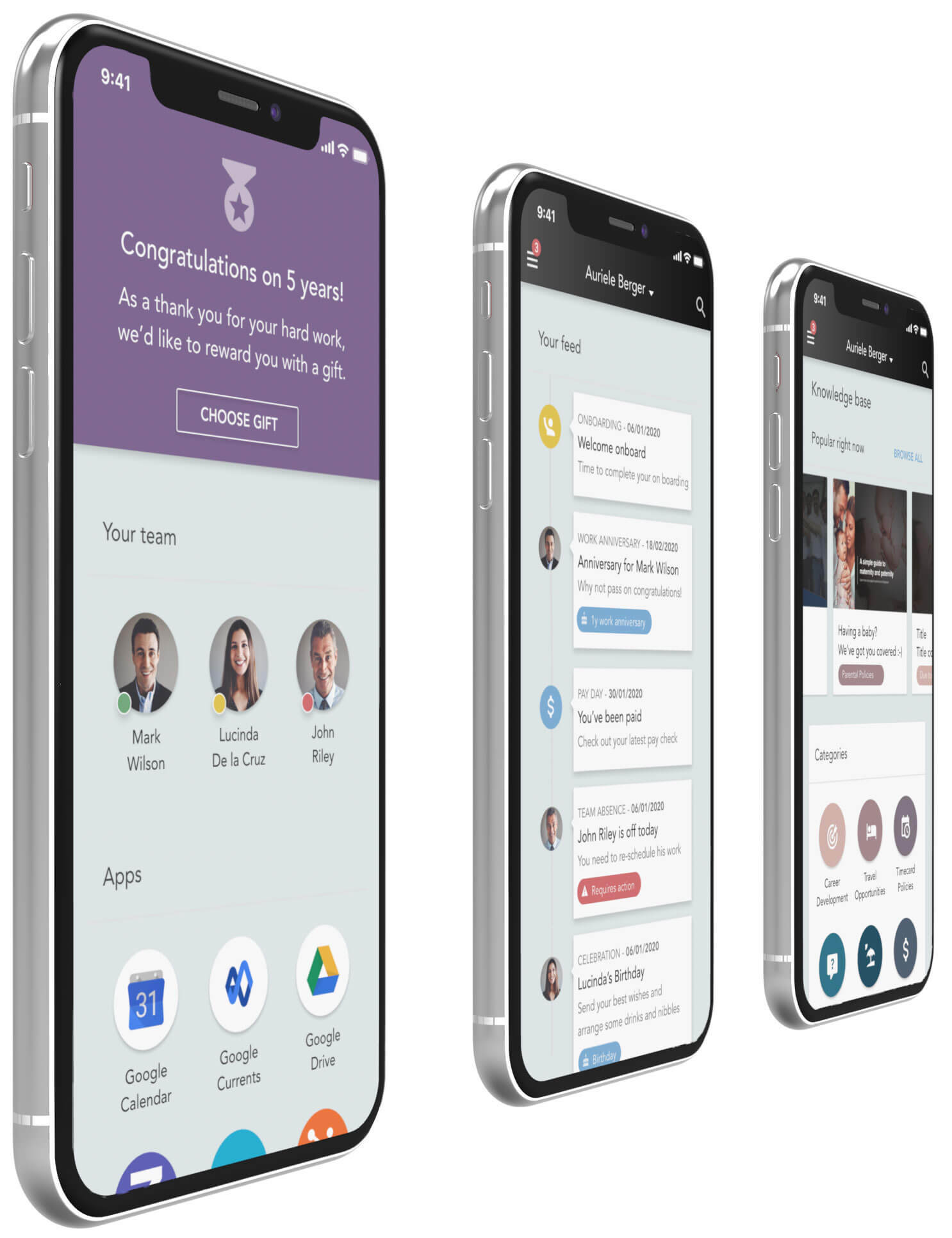 Applaud  - a premium mobile experience for consumer-grade HR apps