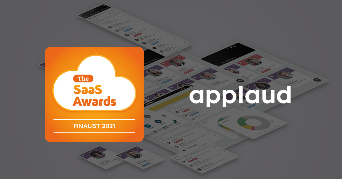 Applaud SaaS Awards Finalist 2021