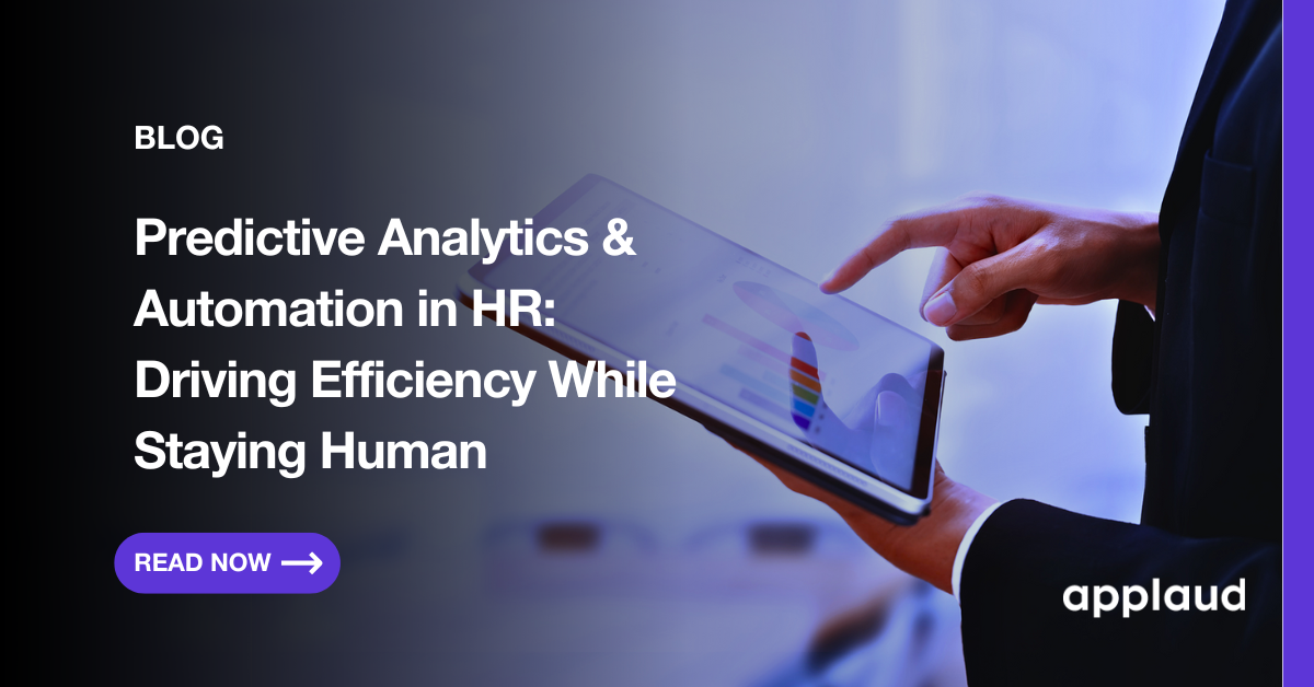 Predictive Analytics & Automation in HR: Driving Efficiency While Staying Human