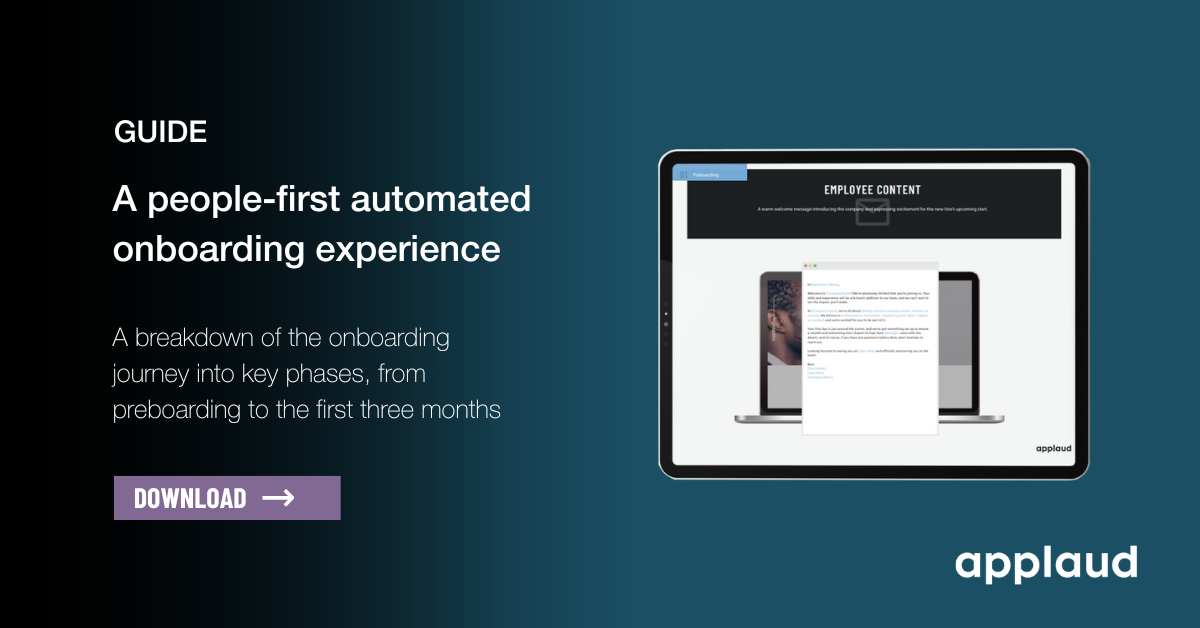 people first onboarding