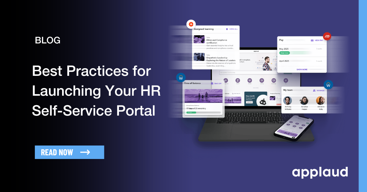 Best Practices for Launching Your HR Self-Service Portal