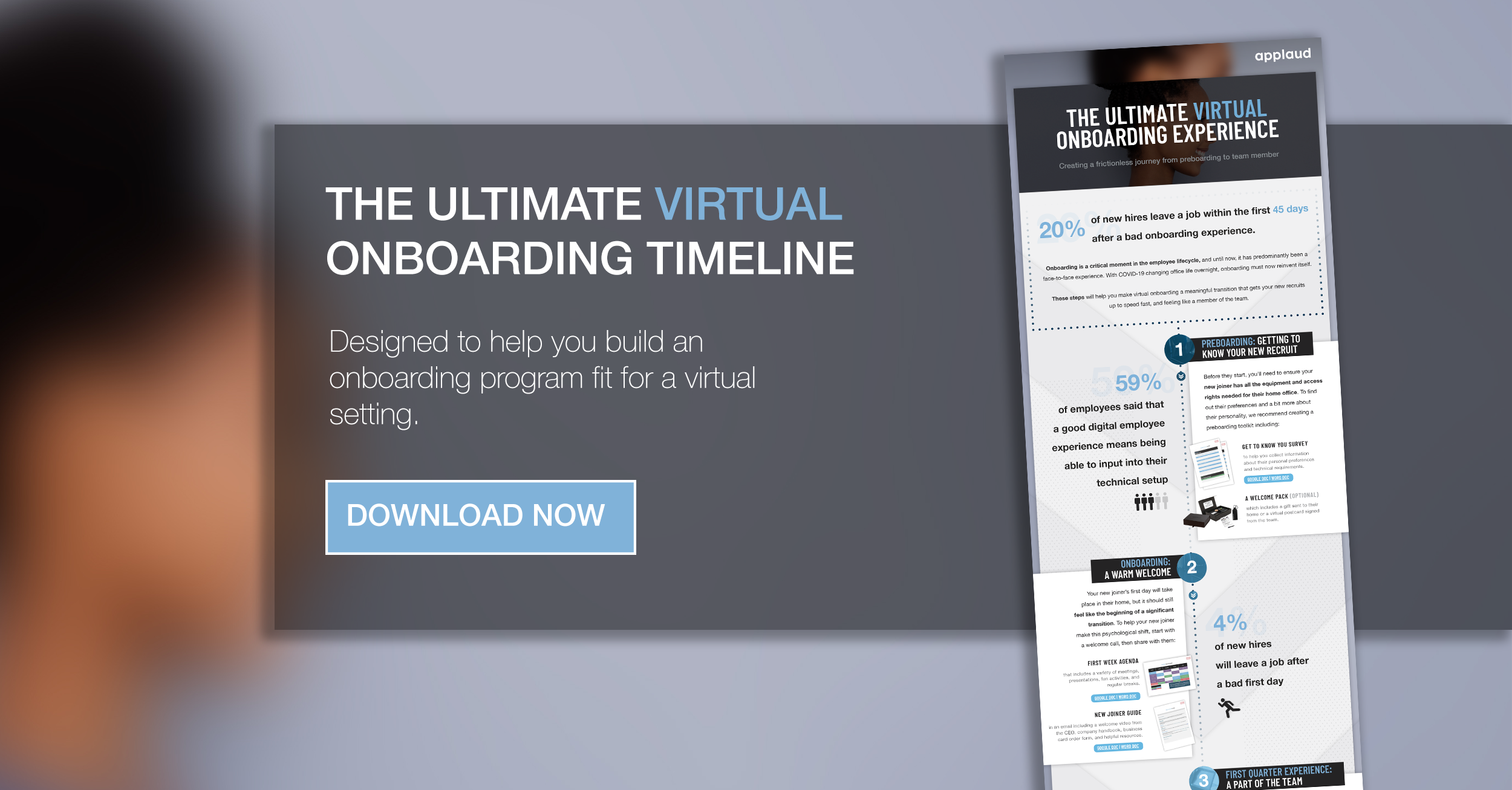 The ultimate virtual onboarding timeline from Applaud HR