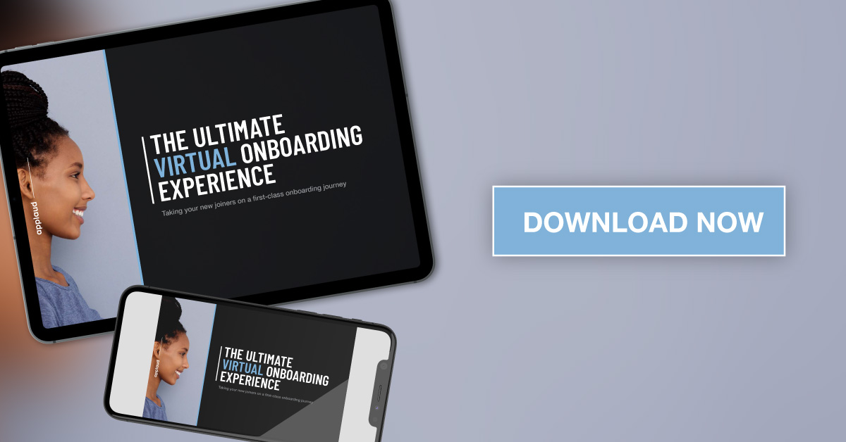 The ultimate virtual onboarding experience from Applaud HR download graphic